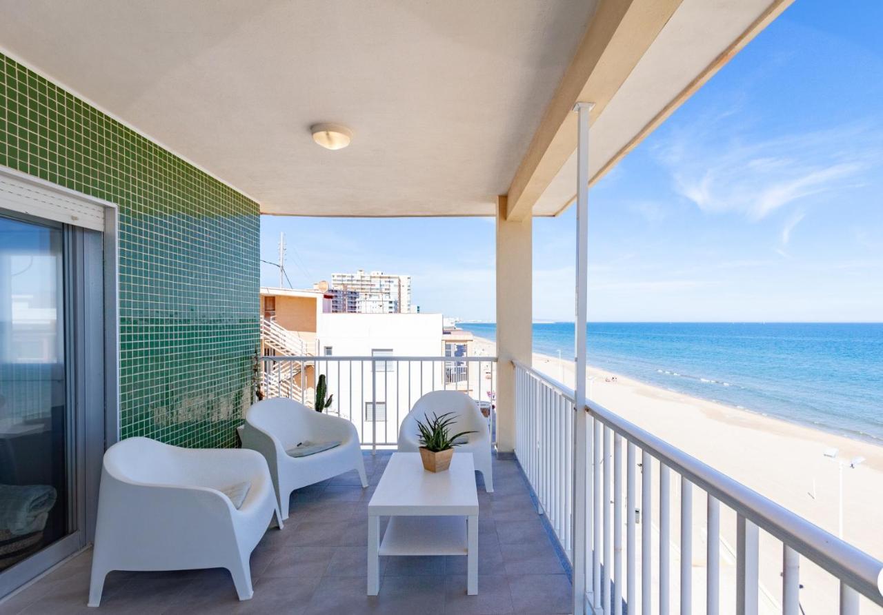 Apartamento Primera Linea De Playa Белрегуарт Екстериор снимка